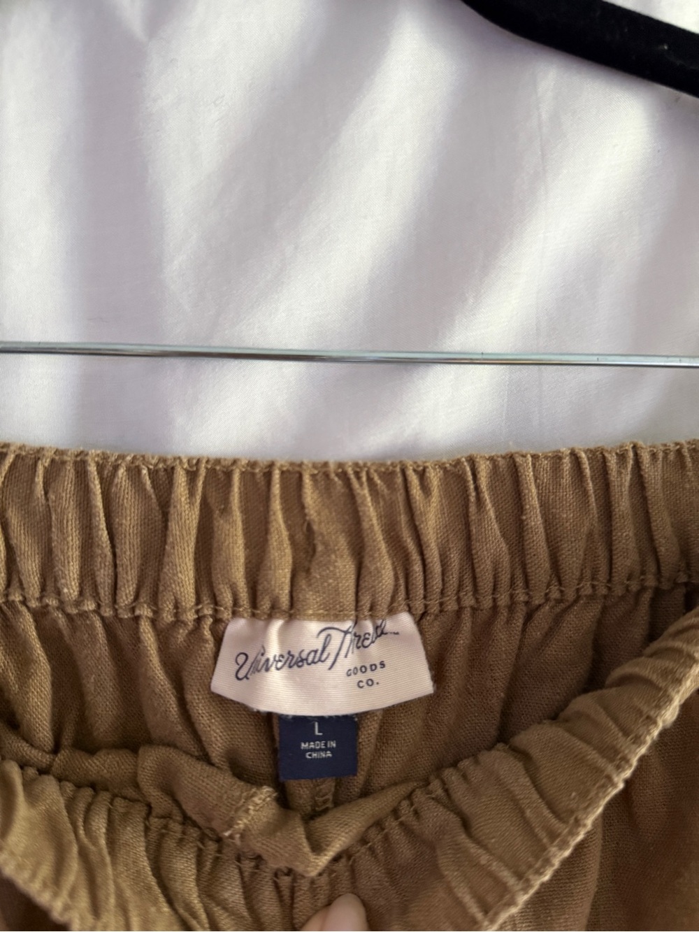 Universal Thread Women’s Drawstring Linen Blend Pants - Picture 2 of 4